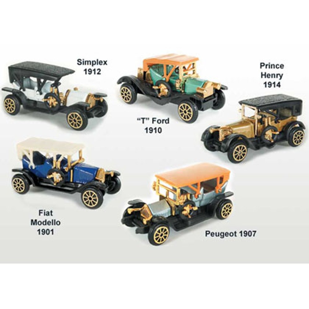 Classic Vintage Model Car Set