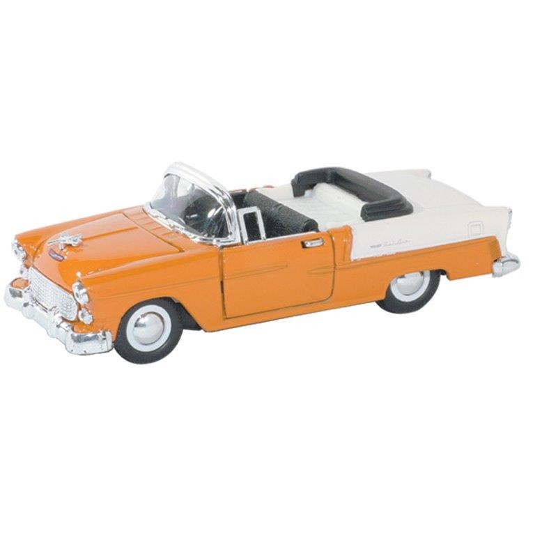 1955 Orange Chevy Bel Air