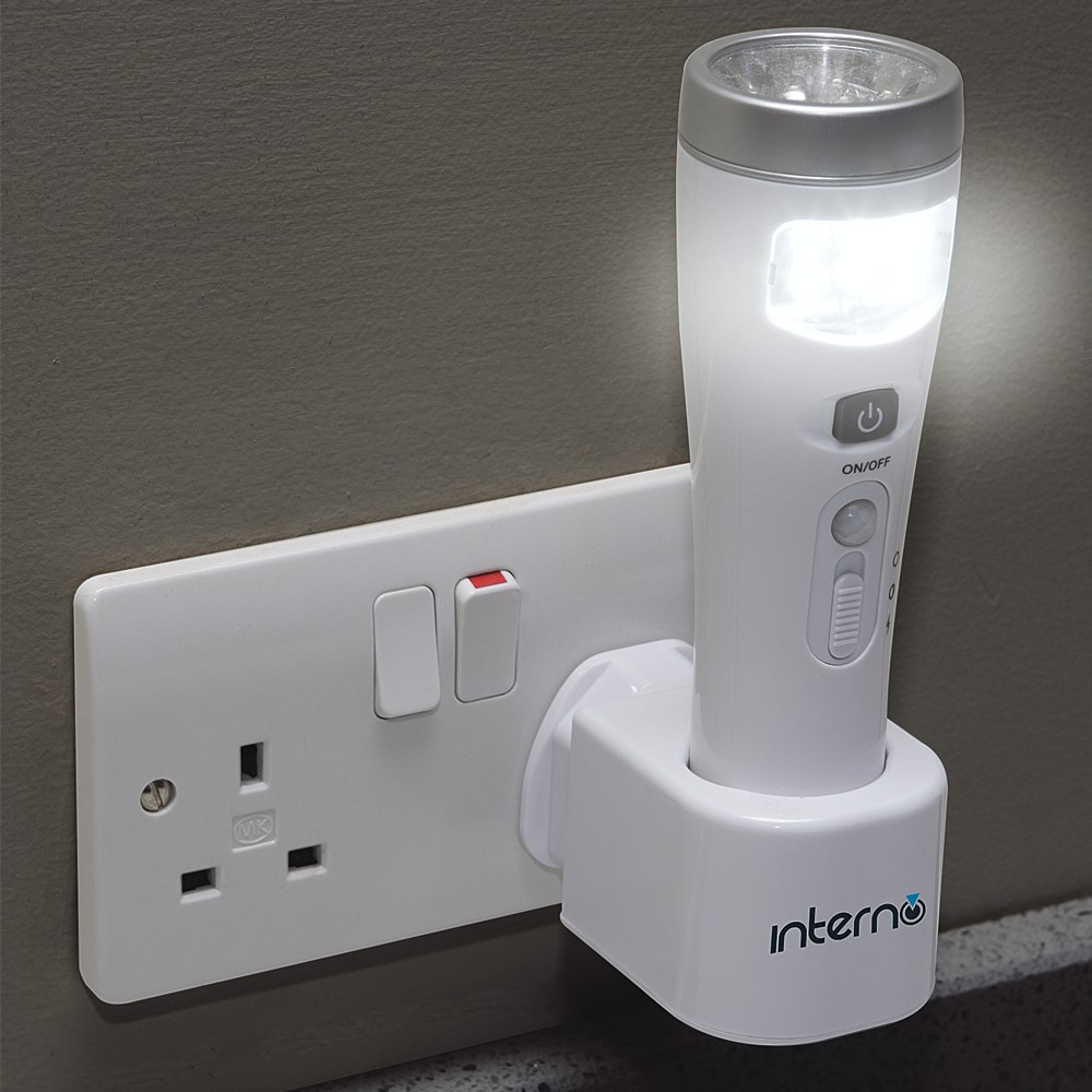 3-in-1 PIR Night Light, Torch & Power Cut Light