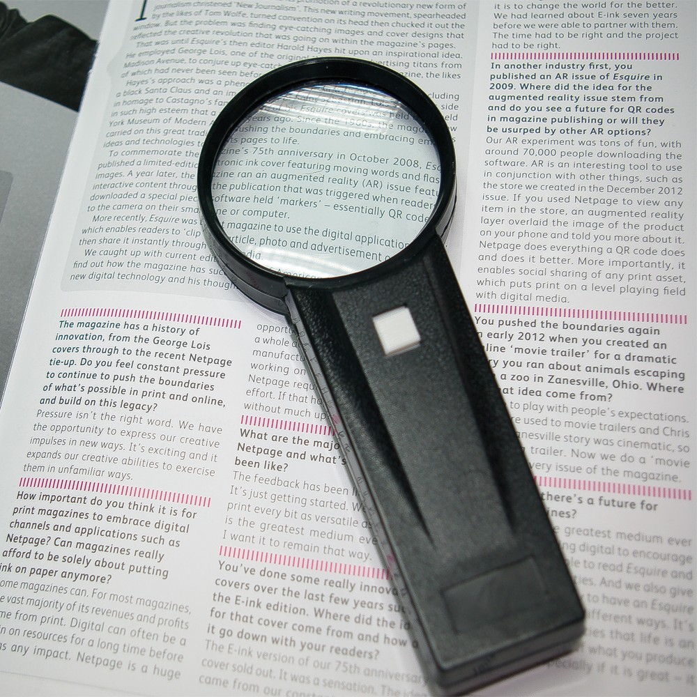 Jumbo Magnifying Glass