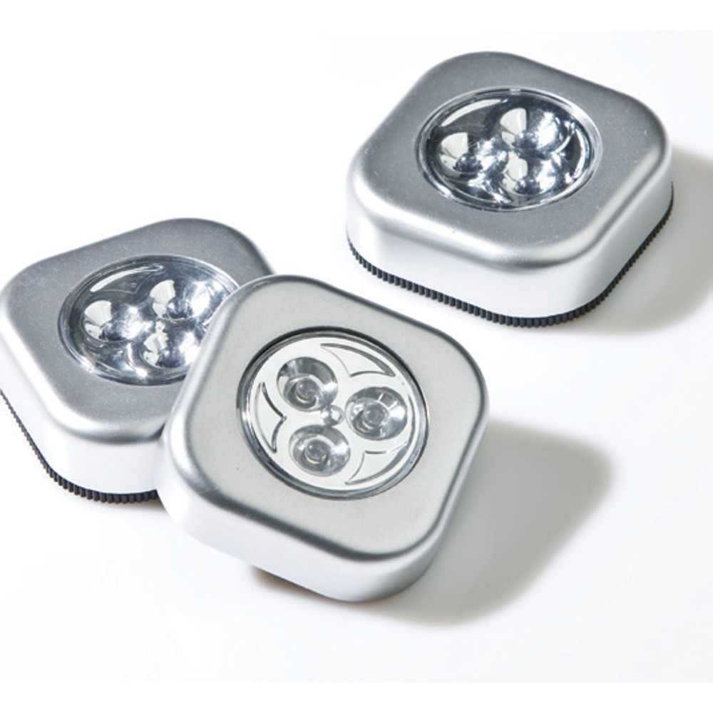 LED Touch Lamp Square (Set of 3)