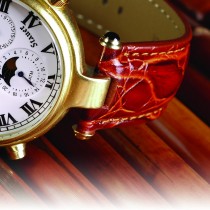Leather Strap for Gold Graves Watch