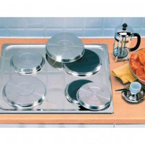 Stainless Steel Hob Covers - Set of 4