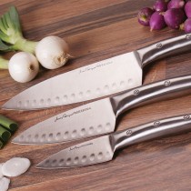 3 Piece Santoku Knife Set