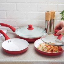 Ceramic Frying Pan Set