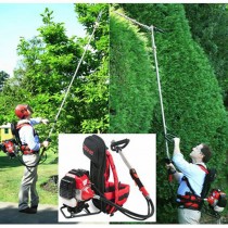 Eckman 2-in-1 2-Stroke Chainsaw & Hedge Trimmer with Backpack Power Unit