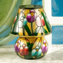 Solar Desk Tiffany Lamp