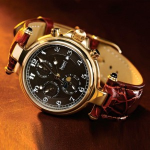 Stauer Gold Plated Noire Watch