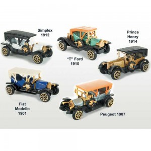 Classic Vintage Model Car Set