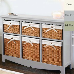Painted Farmhouse Chest 6 Drawer - Wide