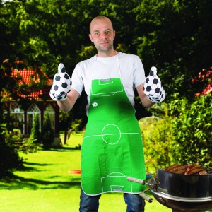 Football Apron with Matching Gloves