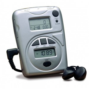 Pedometer with Headphones
