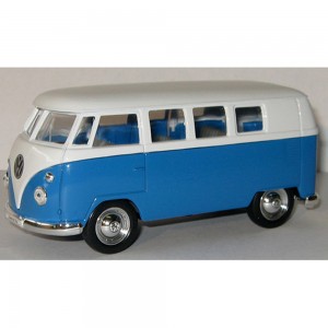 VW Micro Bus Blue